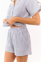 Cotton Top & Shorts Set | Women's Outfit with Breathable Fabric | Stylish Summer Look for Comfort 5