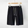 Drawstring Linen Shorts with Adjustable Waistband 0