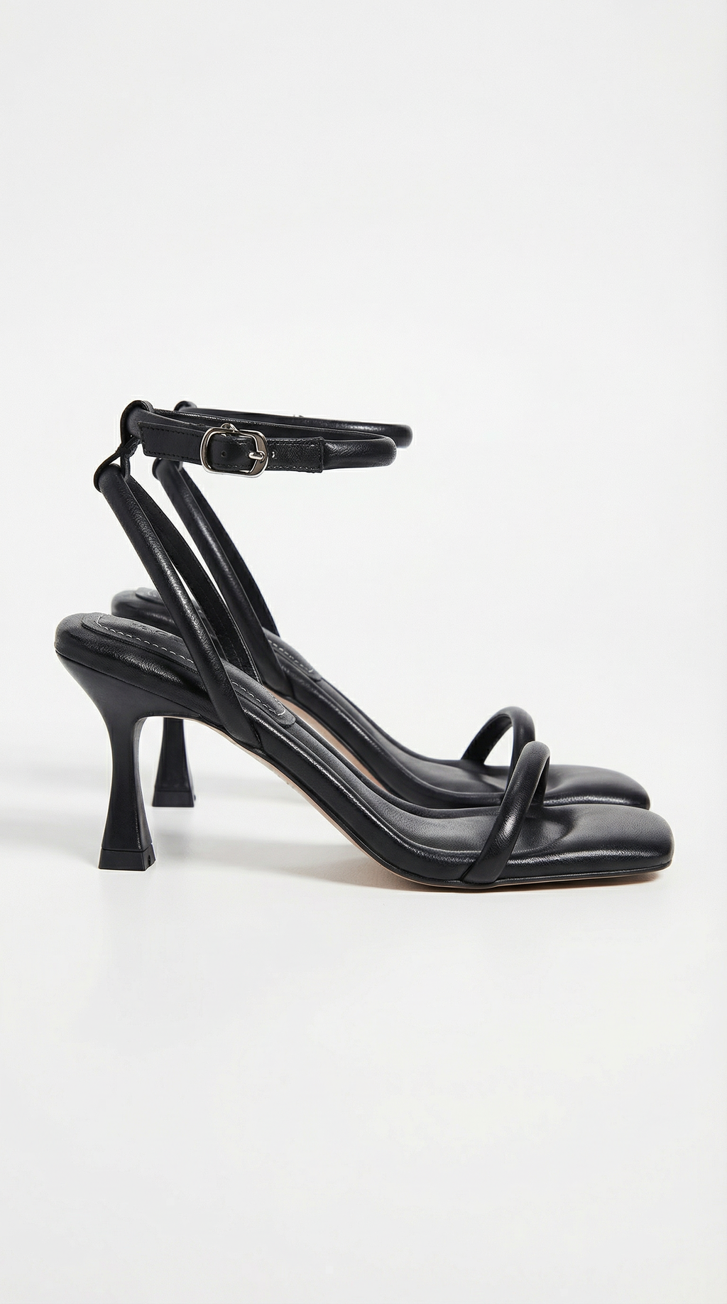 Elegant Collection | Strappy Heeled Sandals with Adjustable Ankle Strap | Chic Wedding Shoes for Bride 0
