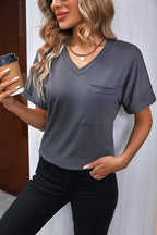 Emma | Comfortable Versatile V Neck Tops 3