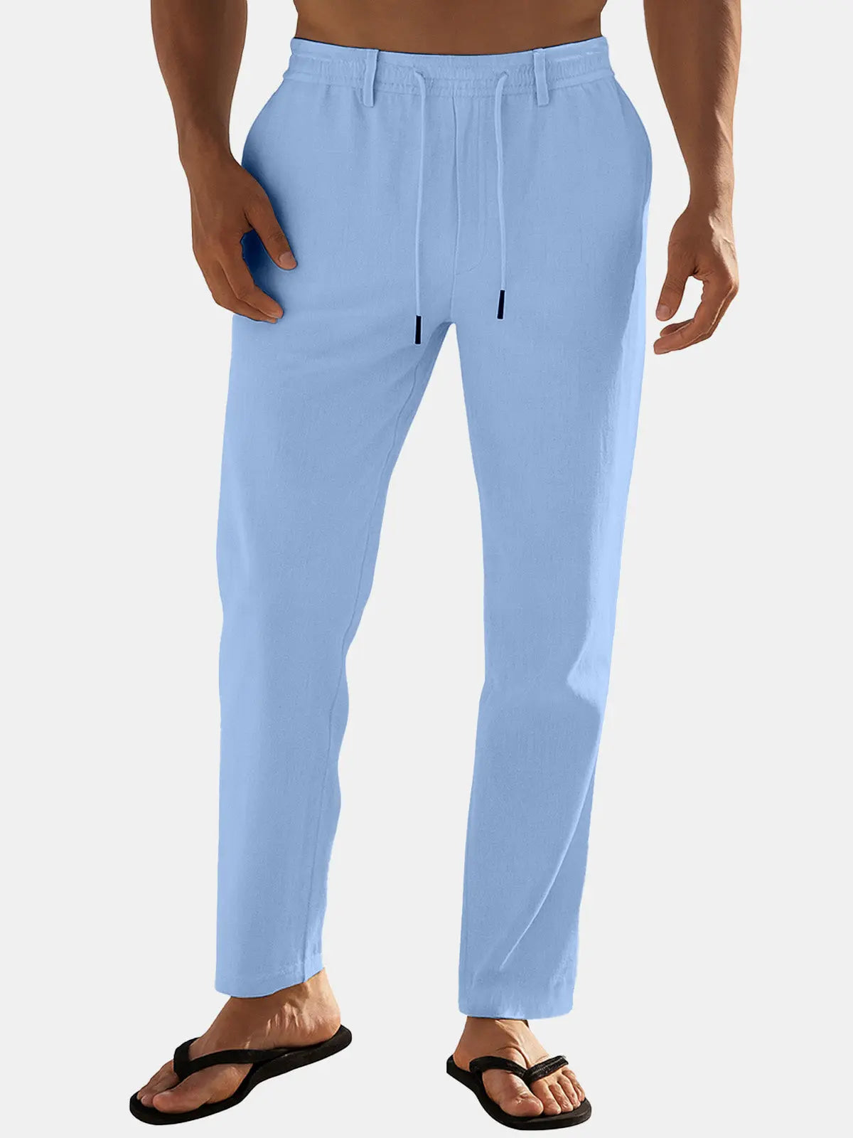 Ethan Collection | Linen Pants with Breathable Fabric | Relaxed Fit for Summer Comfort 0