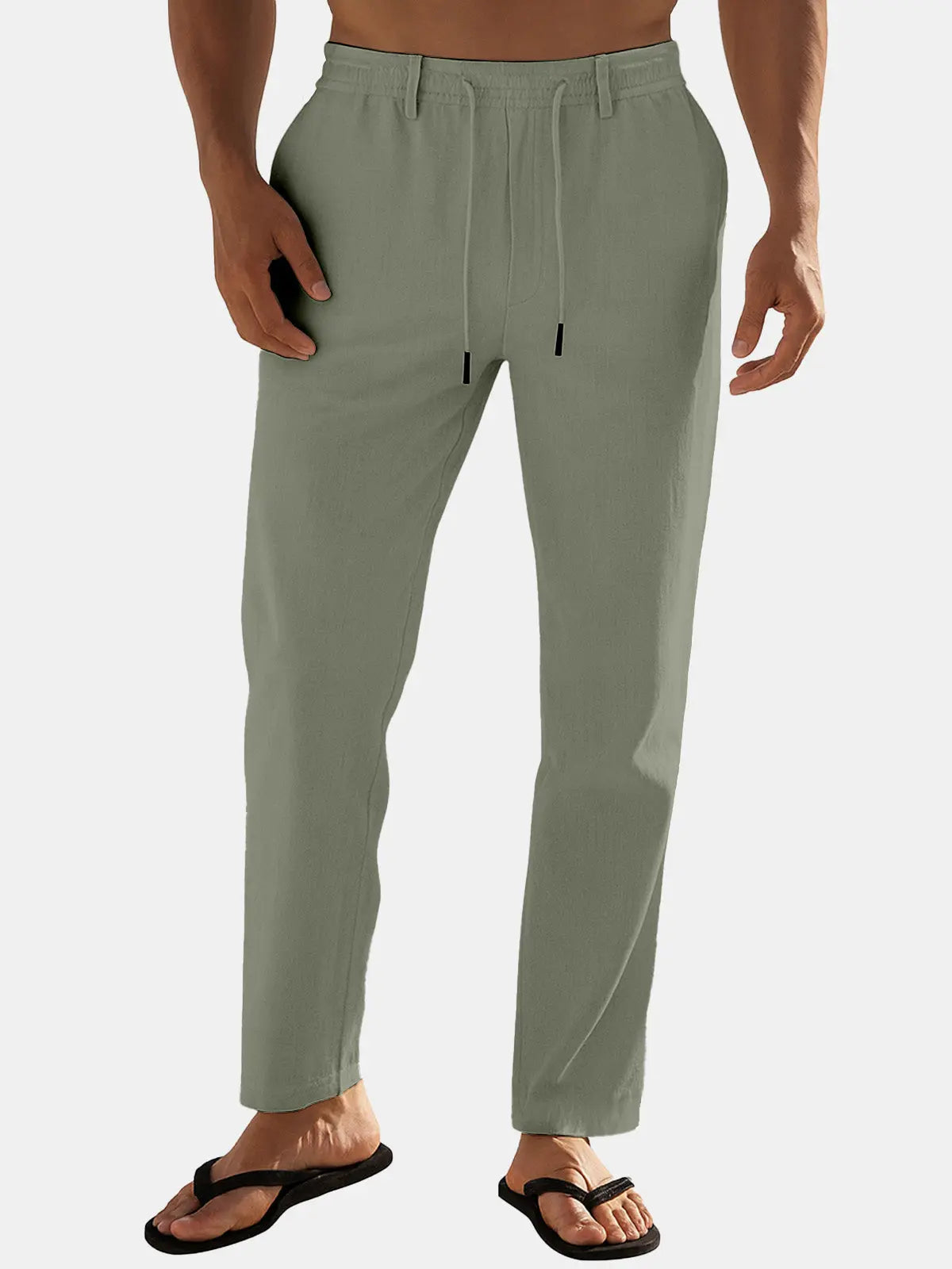 Ethan Collection | Linen Pants with Breathable Fabric | Relaxed Fit for Summer Comfort 5