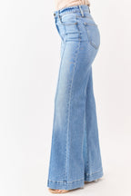 Flare Jeans Women with High Rise & Stretchy Fabric Flattering Fit 2