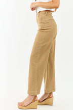 High Waisted Wide Leg Jeans for Women with Stretchy Denim 2