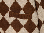 Lucerne Argyle Cardigan for Men – Merino Wool Knit Button Front Sweater Jacket 3