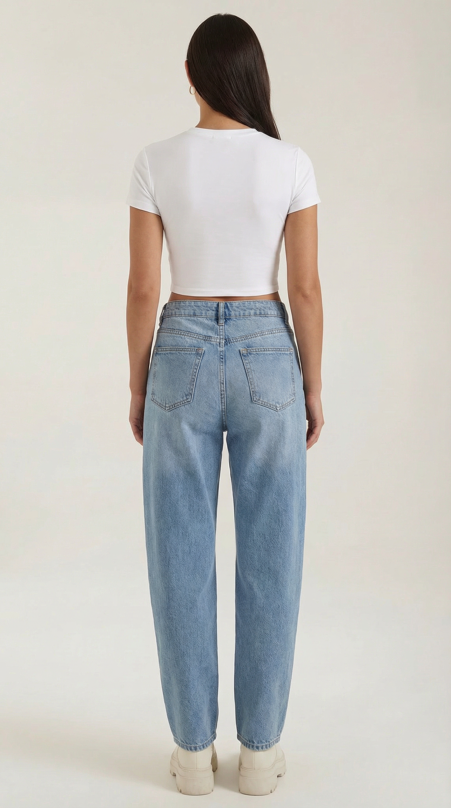 Luna Heart Hardware Crop Top — Women’s Fitted Stretch Jersey Cap Sleeve Cropped Y2K Style Sweetheart Detail Tee 3