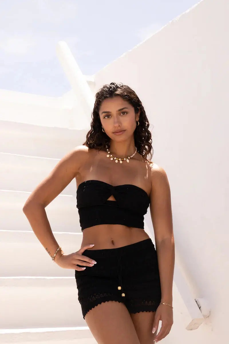 Maxi Skirt with Built-In Shorts & Elastic Waist 2