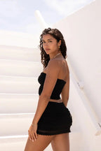 Maxi Skirt with Built-In Shorts & Elastic Waist 3