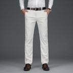 Men's Dress Pants with 4-Way Stretch & Moisture-Wicking 0