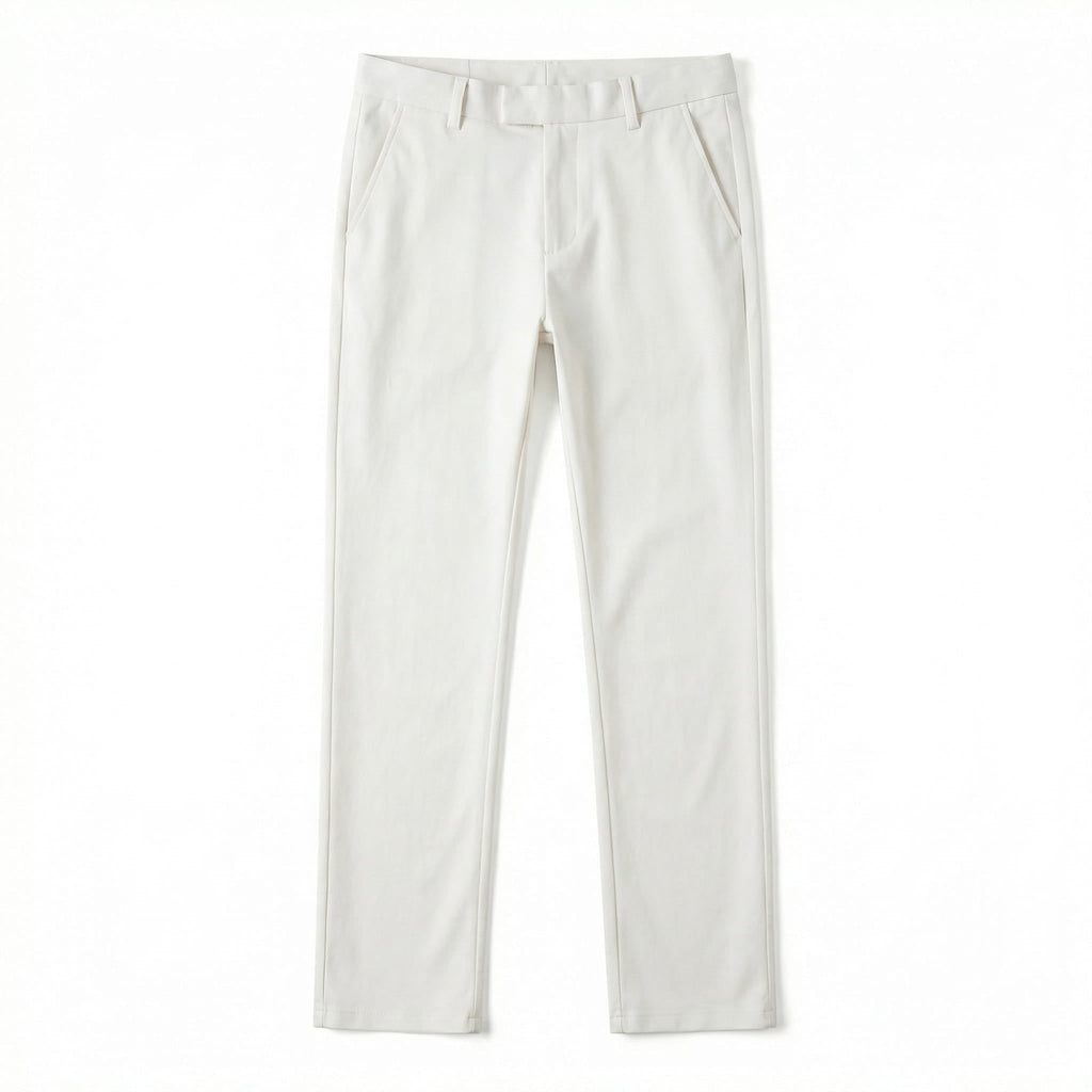 Men's Dress Pants with 4-Way Stretch & Moisture-Wicking 1