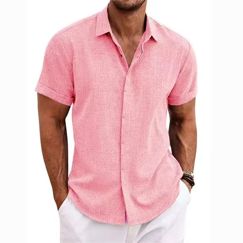 Men's Dress Shirt with Cuffed Sleeves – Slim 4