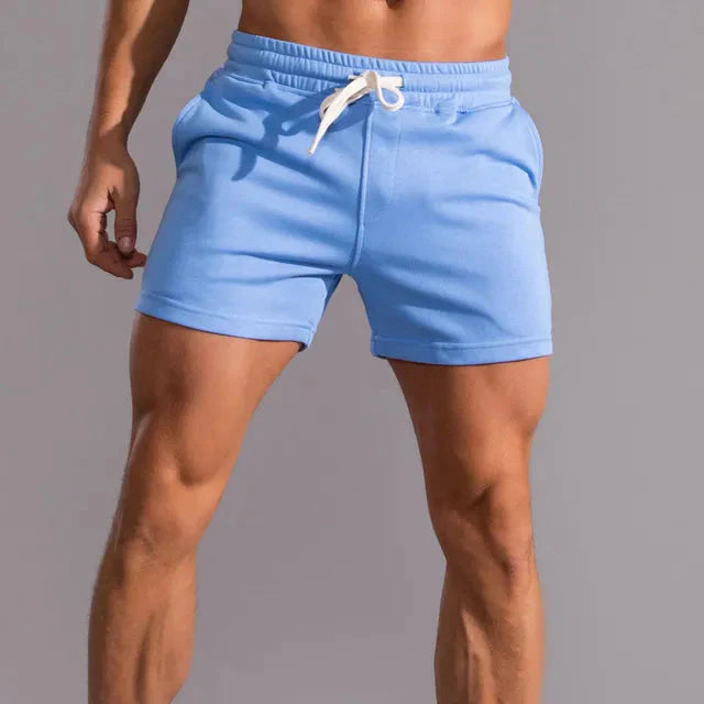Men's Gym Shorts with Elastic Waist Breathable Fabric for 0