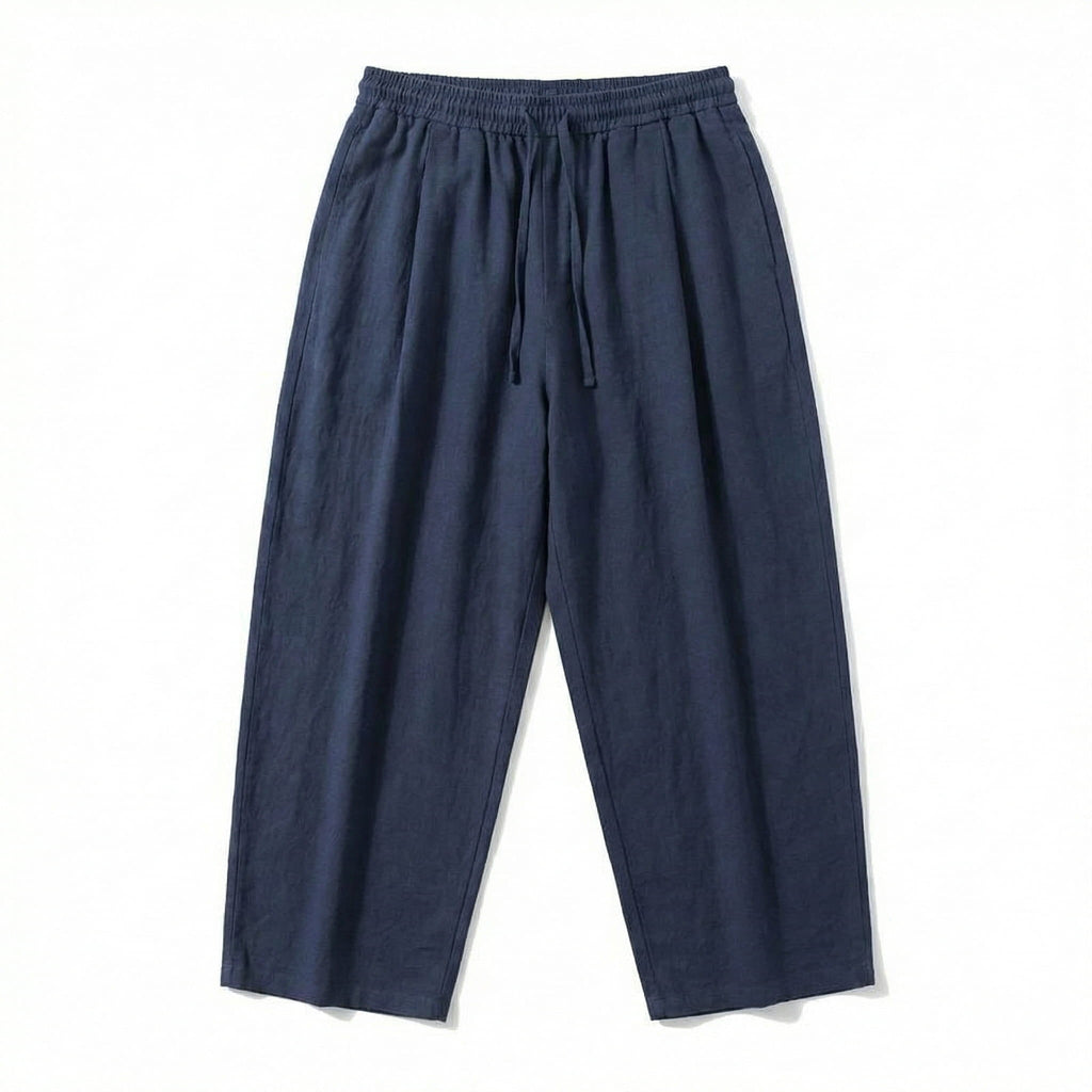 Men's Lightweight Linen Pants with Breathable Weave – Relaxed Fit 1