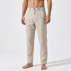Men's Linen Pants with Relaxed Fit – Breathable Trousers 2