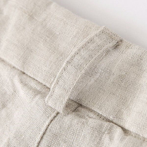 Men's Linen Pants with Relaxed Fit – Breathable Trousers 4