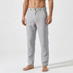 Men's Linen Pants with Relaxed Fit – Breathable Trousers 8