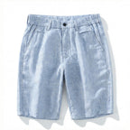 Men's Linen Shorts with Breathable Fabric – Relaxed Fit 0