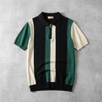 Men's Polo Shirt with Breathable Ice Knit Fabric 0