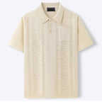 Men's Polo Shirt with Chest Pocket Breathable Fabric for All-Day 3