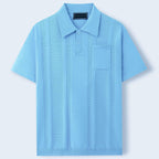 Men's Polo Shirt with Chest Pocket Breathable Fabric for All-Day 4