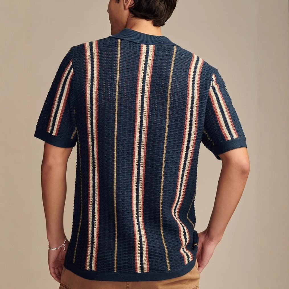 Men's Polo Shirt with Lightweight Knit Fabric – Breathable Golf 7