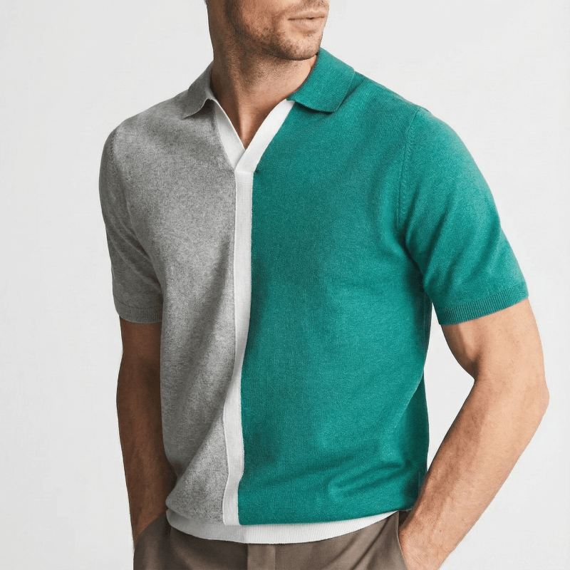 Men's Polo Shirt with Relaxed Tailored Fit – Stylish Golf Shirt 5