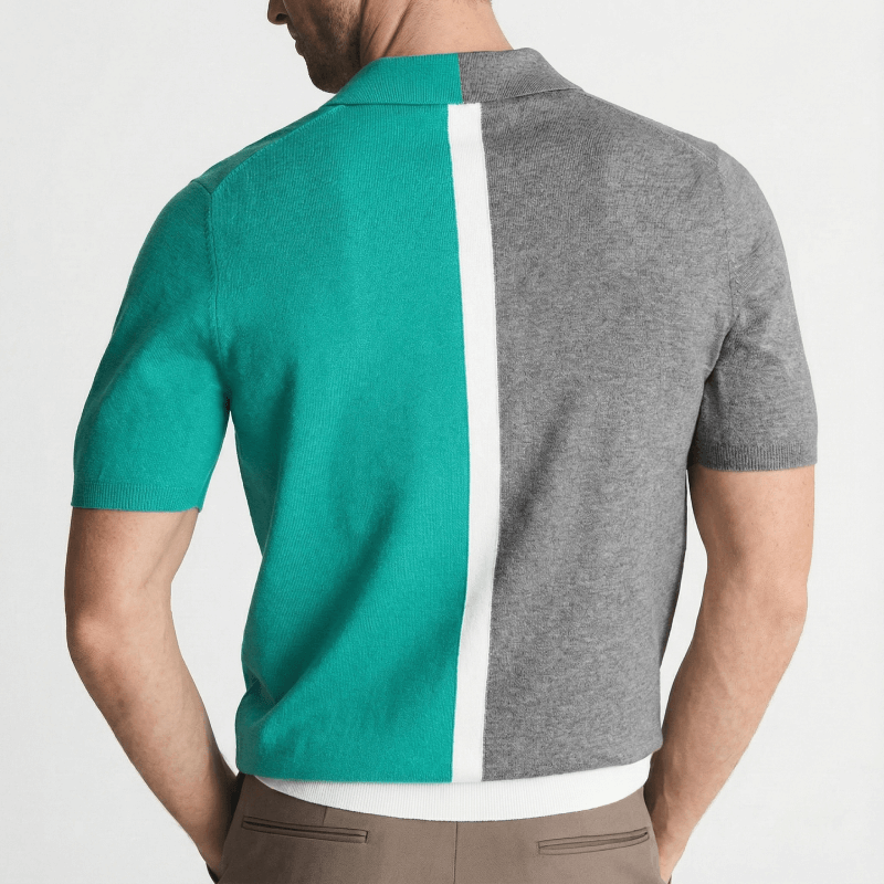 Men's Polo Shirt with Relaxed Tailored Fit – Stylish Golf Shirt 6