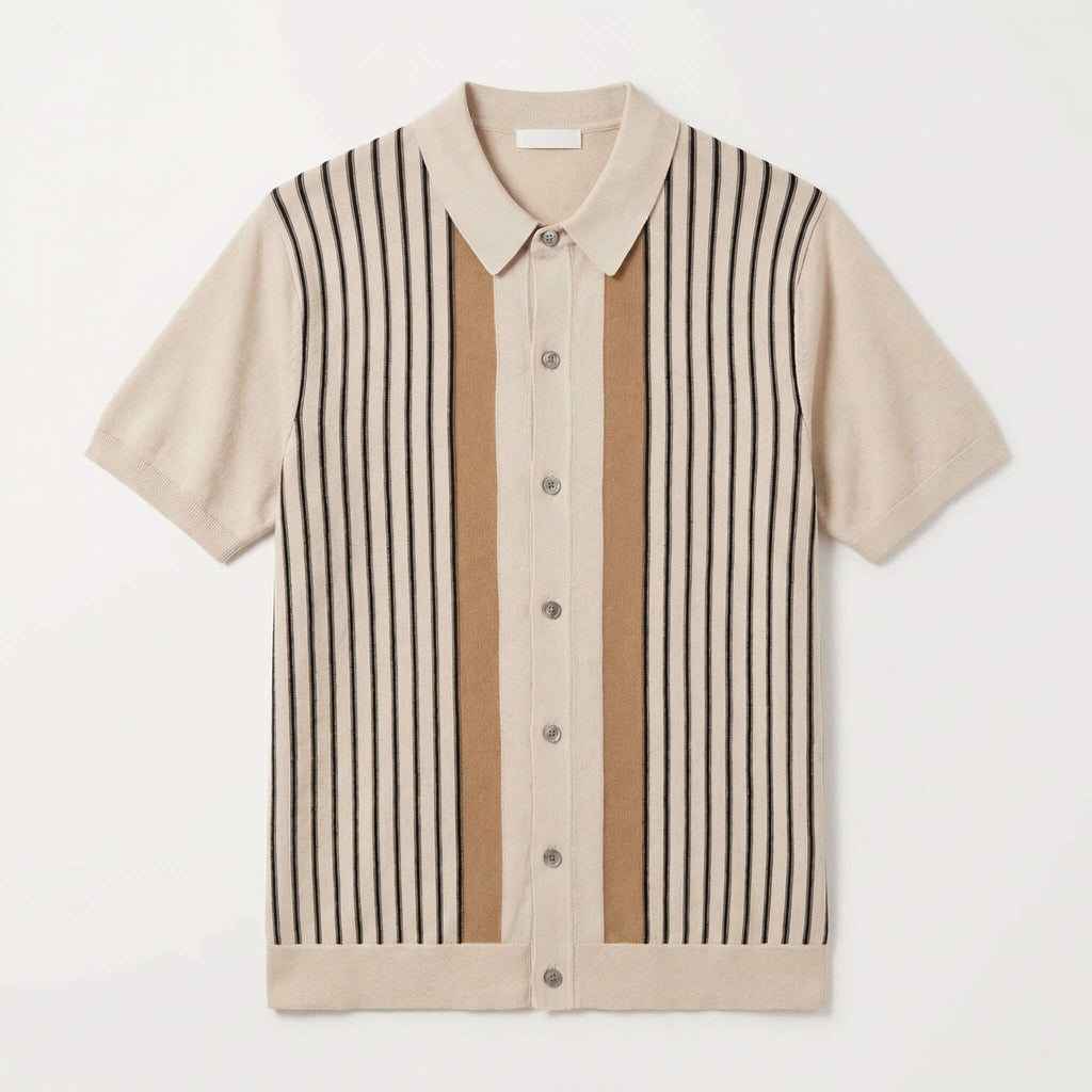 Men's Polo Shirt with Soft Knit Fabric – Relaxed Fit 0