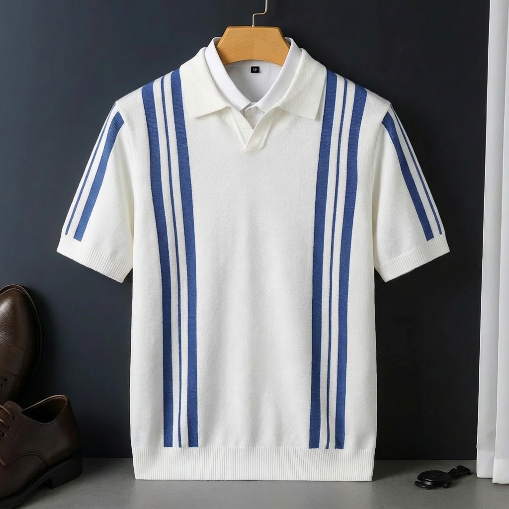 Men's Polo Shirt with Tailored Fit – Luxurious Cotton Blend 1