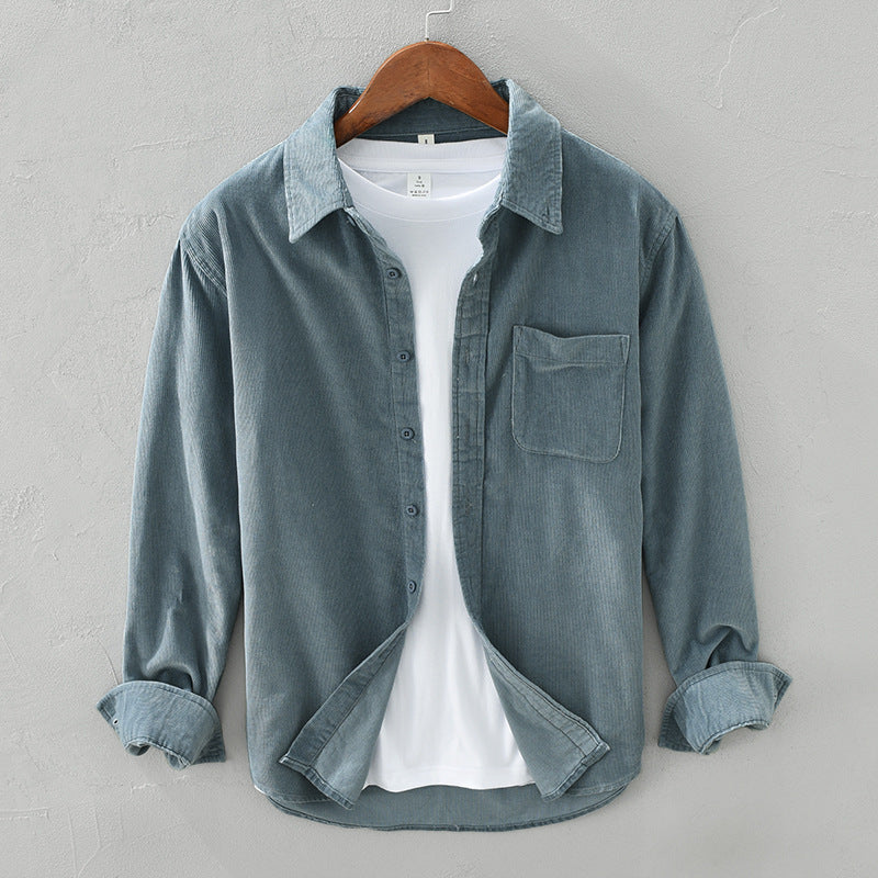 Men's Shirt with Relaxed Fit & Button-Down Closure Versatile 2