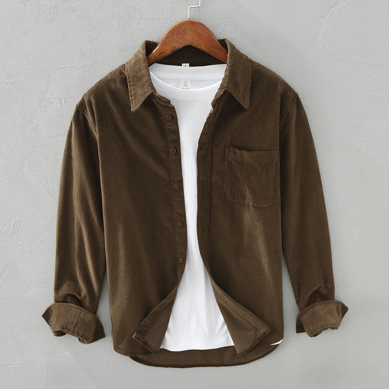 Men's Shirt with Relaxed Fit & Button-Down Closure Versatile 3