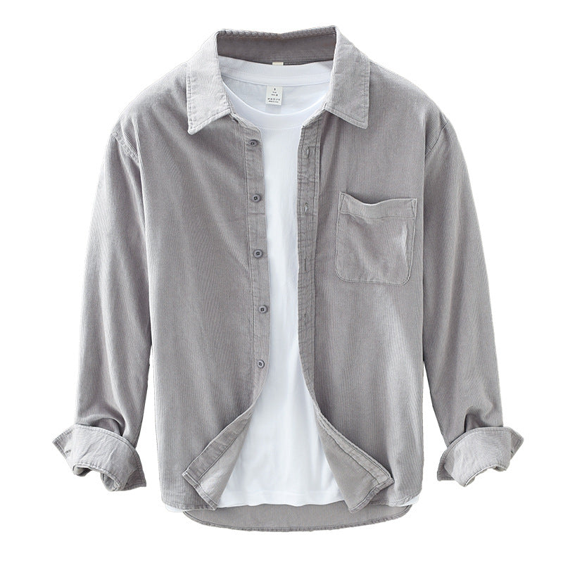 Men's Shirt with Relaxed Fit & Button-Down Closure Versatile 4