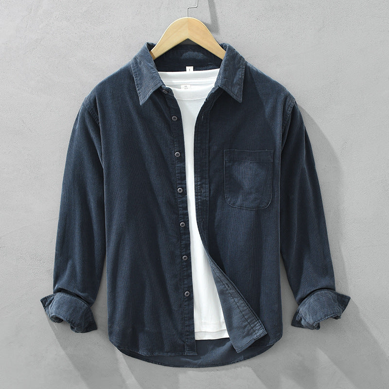 Men's Shirt with Relaxed Fit & Button-Down Closure Versatile 5