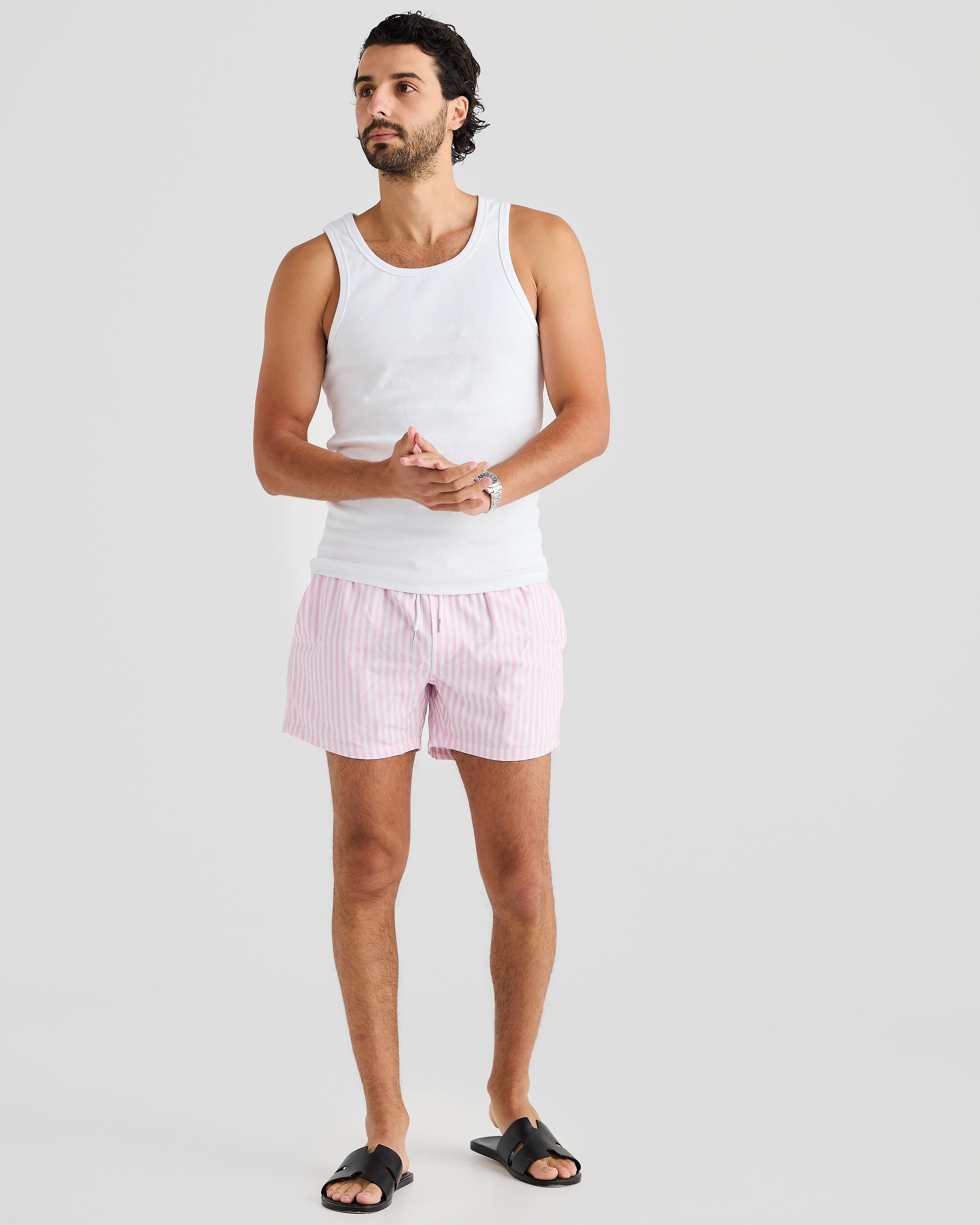 Men's Swim Shorts with Quick-Drying Fabric – Slim Fit 1
