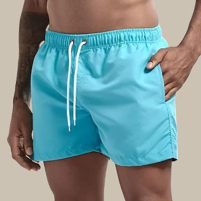 Men's Swim Trunks with Quick-Dry Fabric Lightweight Comfort for 3