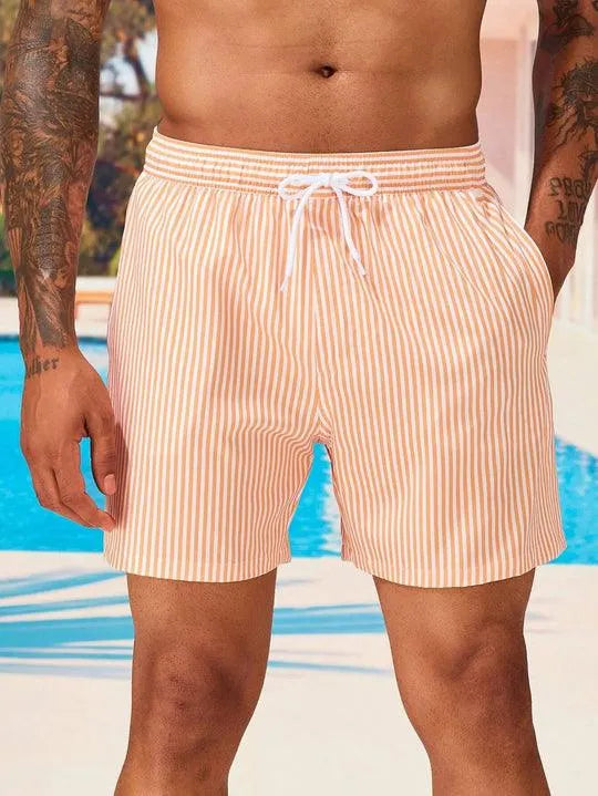 Men's Swim Trunks with Quick-Dry Fabric Relaxed Fit for Ultimate 0