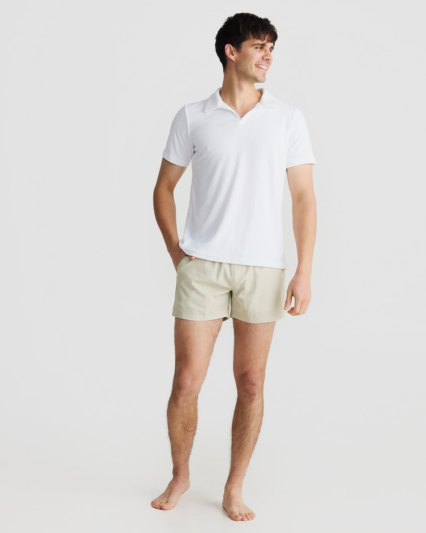 Men's Swim Trunks with Quick-Drying Fabric 1