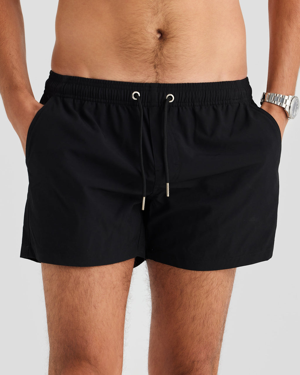Men's Swim Trunks with Quick-Drying Fabric – Slim Fit Design 0