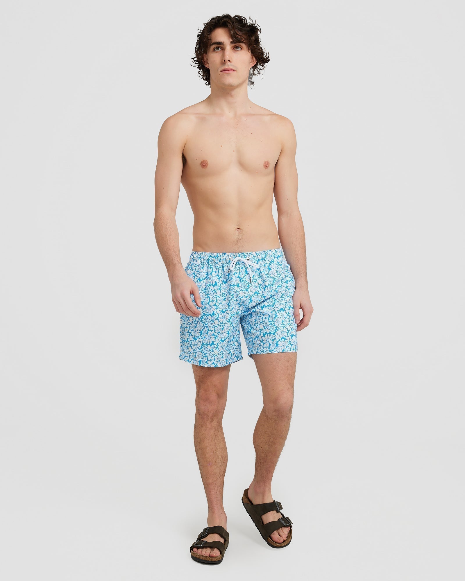 Men's Swim Trunks with Quick-Drying Fabric – Slim Fit Design 1