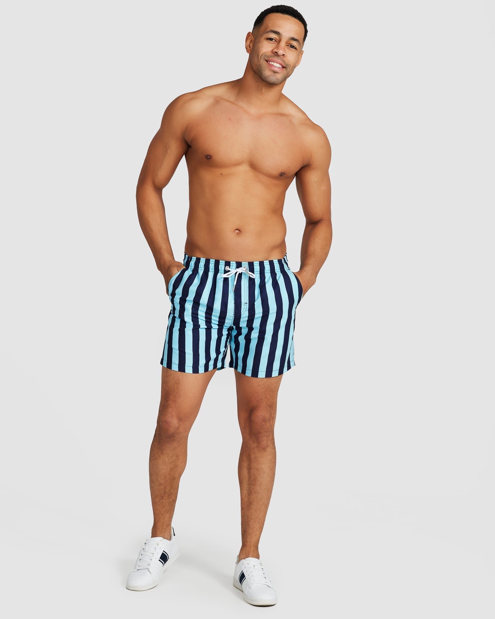Men's Swim Trunks with Quick-Drying Fabric – Stylish Design 1