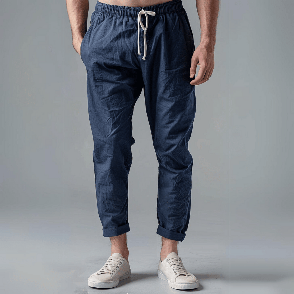 Men's Trousers with Elastic Waistband Breathable Comfort for 0