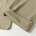 Men's White Linen Pants with Adjustable Waist – Breathable Fabric 6
