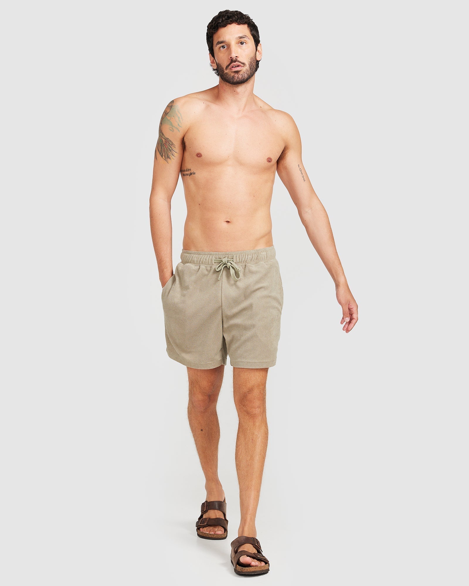 Mens Cotton Relaxed Fit With Elastic Waistband 1