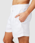 Mens Linen Shorts with Relaxed Fit & Pockets – Stylish Comfort 3