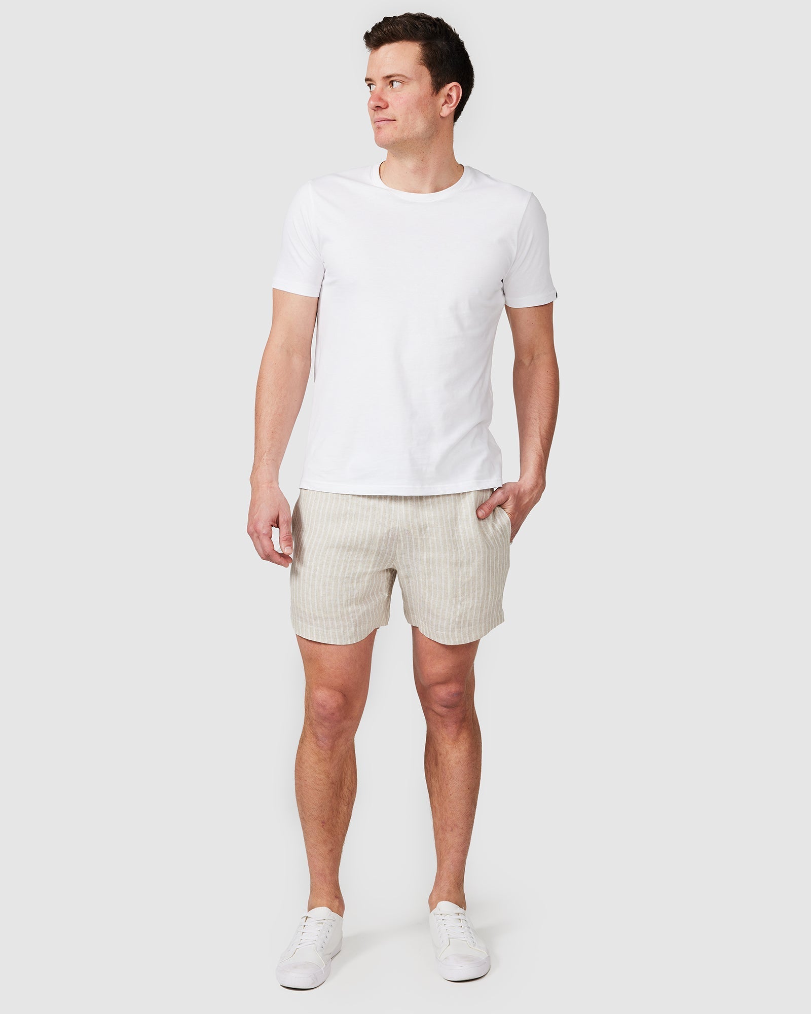 Mens Relaxed Fit With Side Pockets Breathable Fabric For 1