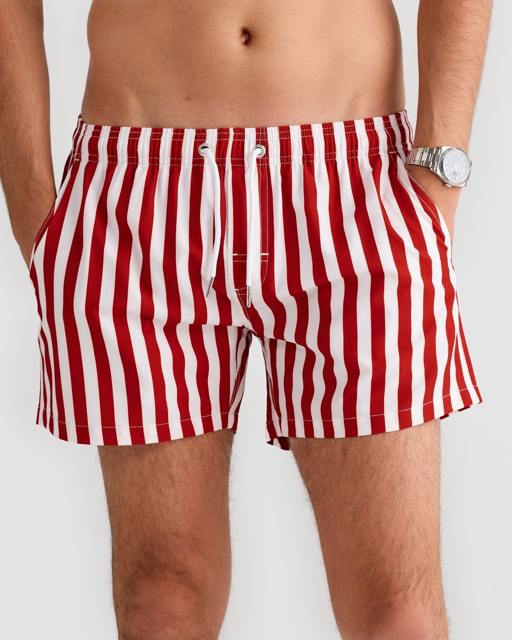 Mens Swim Shorts with Quick-Drying Stretch Fabric – Comfortable 0
