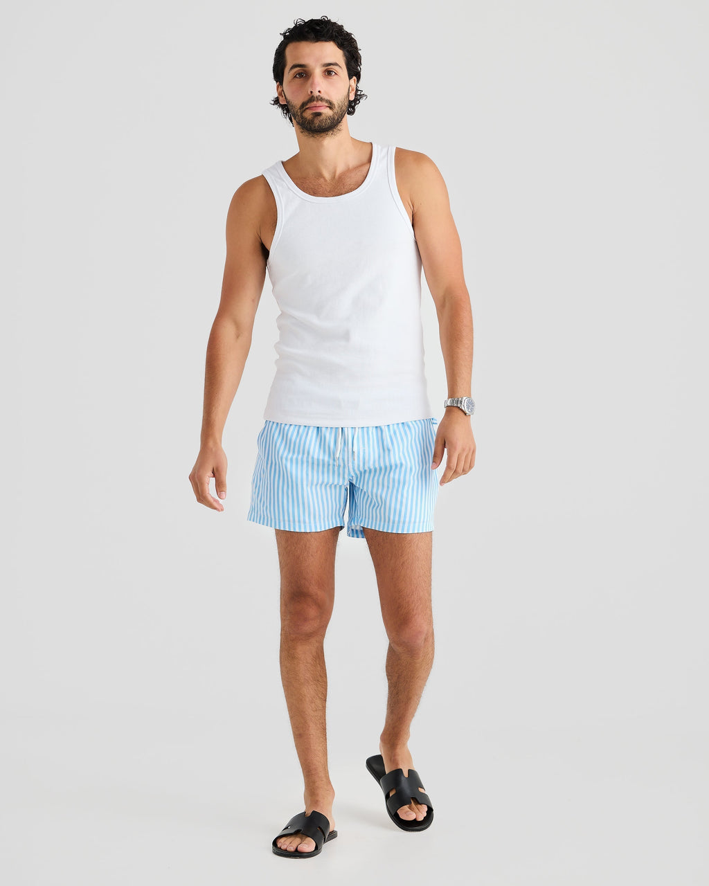 Mens Swim Trunks with Quick-Drying Fabric – Slim Fit for Stylish 1