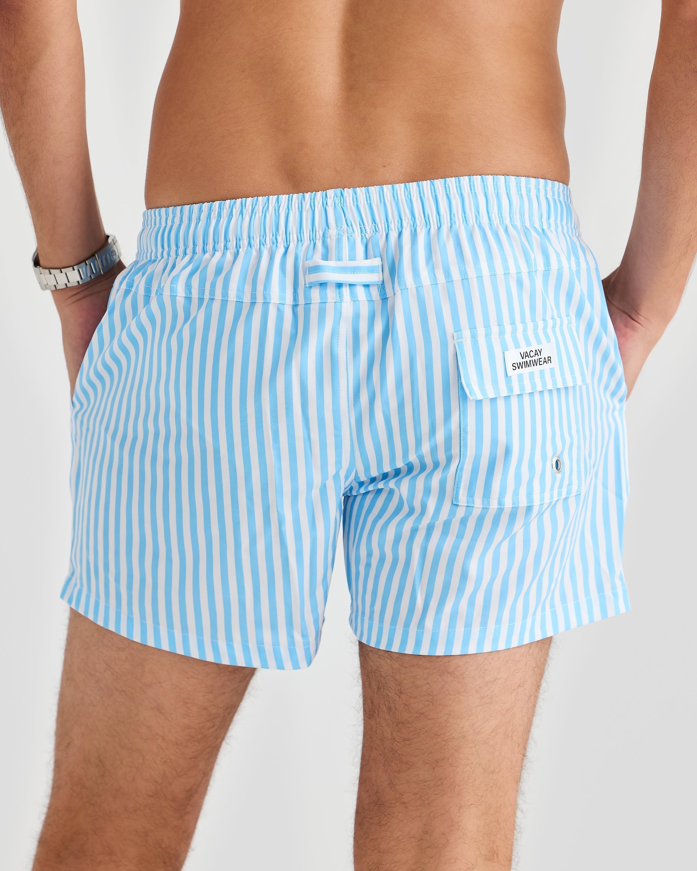 Mens Swim Trunks with Quick-Drying Fabric – Slim Fit for Stylish 4