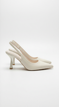 Nicole Collection | Women's Black Heels with Adjustable Strap | Elegant Pointed Toe Design for All-Day Comfort 0