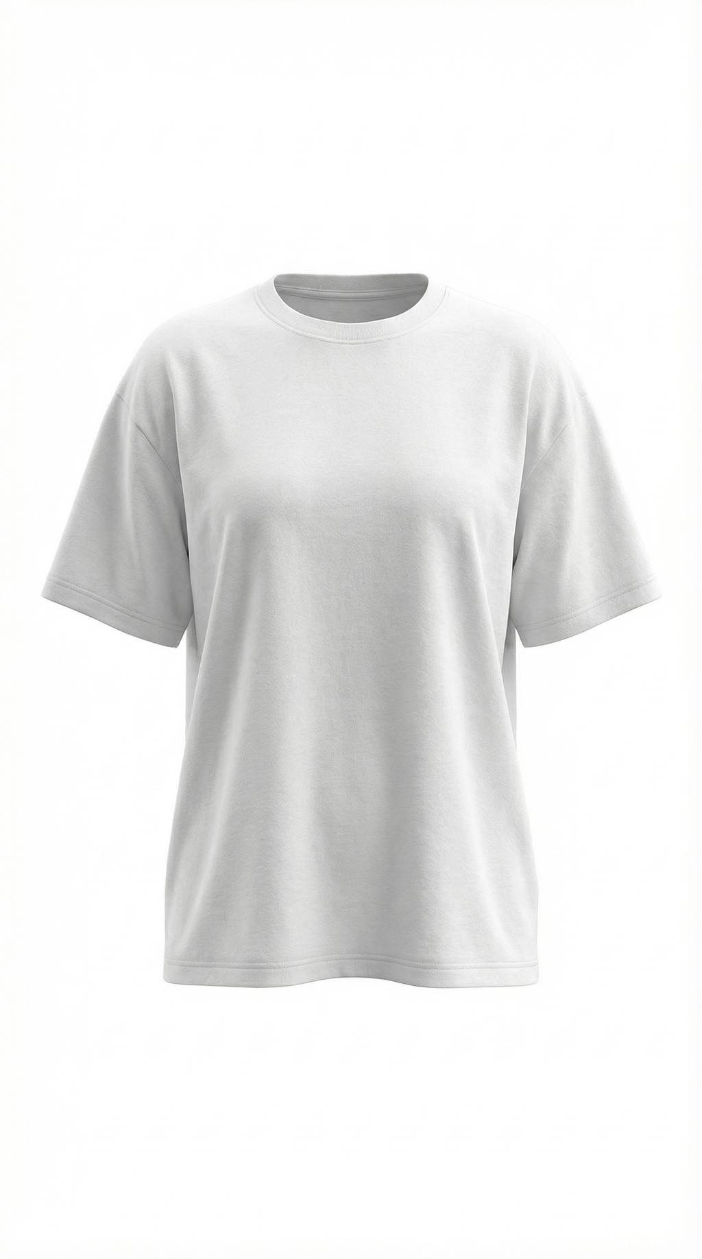 Oriana Oversized T-Shirt — Women’s Heavyweight Relaxed Fit Cropped Sleeve Minimal Luxury Casual Tee 4